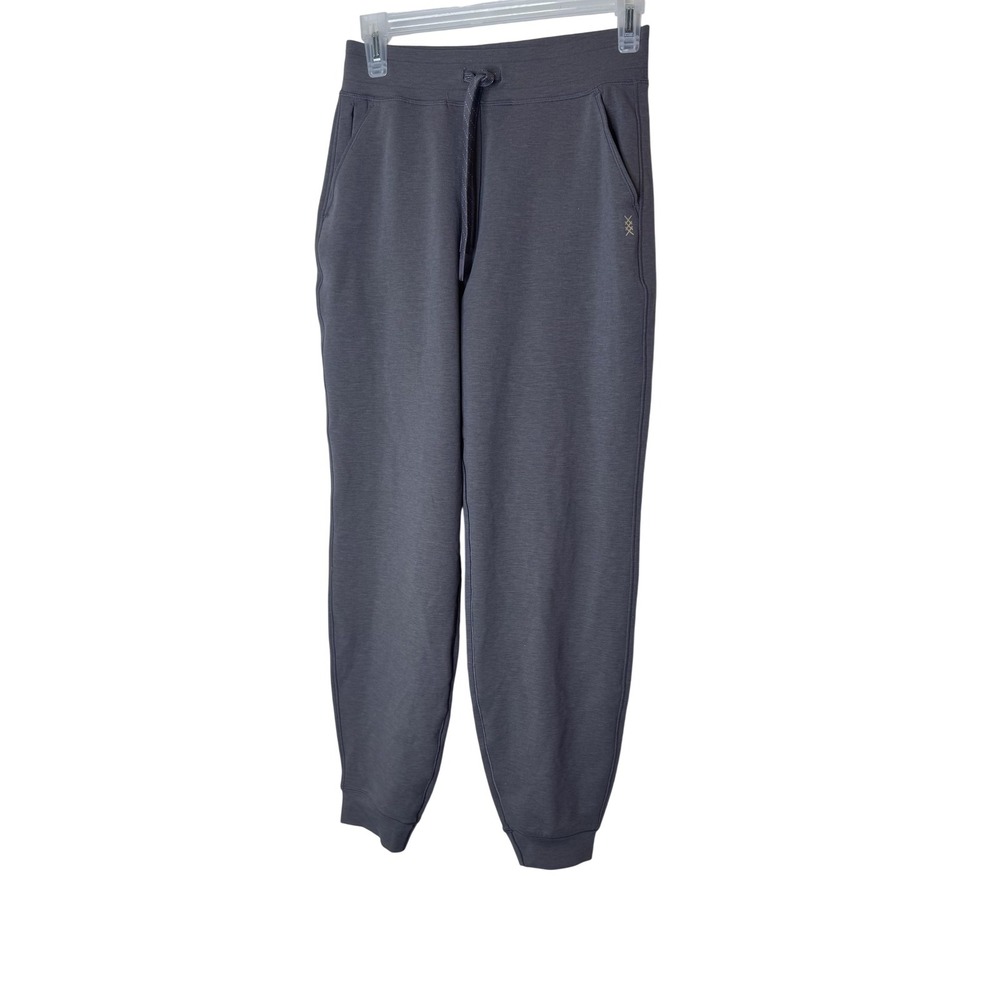 Rhone Jogger Pants Womens Small Gray Purple Knit Tapered Lounge Wear
